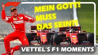 Sebastian Vettel's Mein Gott Muss Das Sein Moments in F1 (Team Radio Rage Compilation)