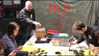 Behind The Scenes - "D&D with High School Students" - Painting Dungeon Tiles