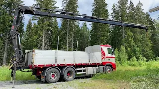 Köp Lastbil Volvo FH 6*2 med tipp och kran på Klaravik