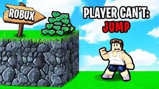 CAN I SURVIVE IN ROBLOX CAN’T JUMP?