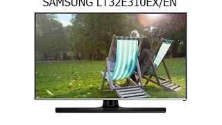 samsung 32" Full HD LED TV or PC Monitor LT32E310EX unboxing