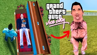 What Happens If You Visit Sonny Forelli's Grave in GTA Vice City? (Haunted Secret Place)