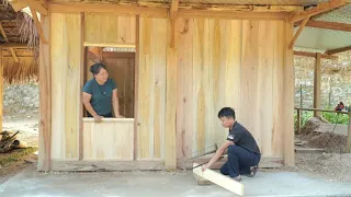 Simple Life DH-Make wooden house windows - collect plums