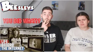BRITISH COUPLE REACTS | Life Before the Internet… You had to do WHAT!?