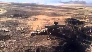 Сенсация    Десантники стреляют из ПТУР   Troopers shoot from ATGM