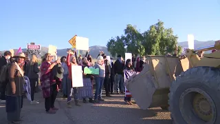 Eight protestors arrested for obstructing movement of contractors near San Marcos Preserve