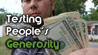 Testing People's Generosity - Honesty Money Experiment | OmarGoshTV