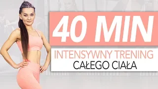 HIIT Intensywny trening odchudzający całego ciała 40 min 🔥 - 600 kcal