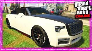 Enus Windsor Drop - EL PEDAZO DE COCHE MAS ELEGANTE Y LUJURIOSO DEL JUEGO!!!! - GTA 5 ONLINE