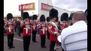 1st Battalion Irish Guards Corps of Drums @ East Belfast 10 10 09