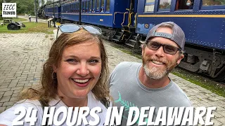 What to do in Wilmington, Delaware - FALL LEAVES SCENIC TRAIN RIDE (RV East Coast Road Trip)