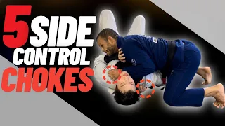 5 Side Control Chokes Every White Belt MUST Know!