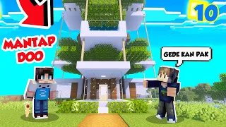 PERJUANGAN MEMBANGUN RUMAH UNTUK ODO PALING NGAKAK DI MINECRAFT!!!