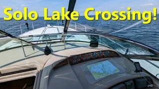 Solo Crossing on A 'Wow!' Day - Sea Ray Sundancer