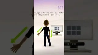 O espaço necessário para jogar com o kinect