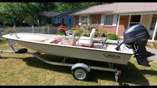 Classic Boston Whaler Rebuild Ep. #9 Review of Completed Rebuild.
