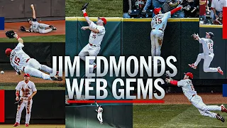 ULTIMATE Jim Edmonds web gem reel!