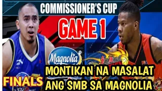 PBA| SANMIGUEL VS MAGNOLIA PARANG NANGANGAMOY CHAMPION NA ANG SMB WINALIS LANG ANG MAGNOLIA SA GAME