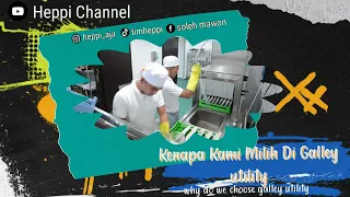 why we choose as galley utility over other departments?kenapa kira kira luur