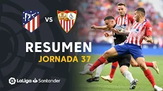 Highlights Atlético de Madrid vs Sevilla FC (1-1)