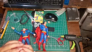 McFarlane collector edition Superman: Review and custom.