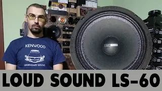 Динамики LOUD SOUND LS 60 обзор сравнение выводы насколько будет  громкий фронт на динамиках alphard