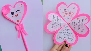 DIY card making 💖 / Birthday card 🤩 #youtube_video #viral_video # Guddi_art_and_ craft