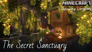 Minecraft Longplay | Relaxing & Building a Cosy House in the Lush Caves (No Commentary)