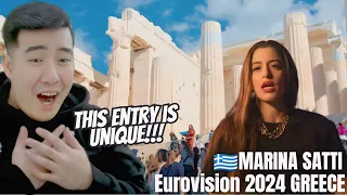 [REACTION] 🇬🇷 Marina Satti - ZARI | Greece | Official Music Video | Eurovision 2024 Greece