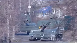 The Moment A Russian Tank Fired Straight At A Ukrainian Cameraman