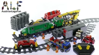 Lego City 7898 Cargo Train Deluxe - Lego Speed Build Review