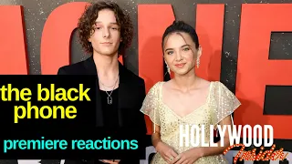Full Rendezvous at the Premiere of ‘The Black Phone’ Reactions from Stars | Ethan Hawke, Jason Blum