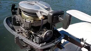 1986 Mariner 5HP Outboard Impeller Change and Cooling Issues - Voyage Dreams 87