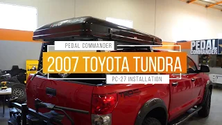 2007 Toyota Tundra Pedal Commander PC 27 Installation