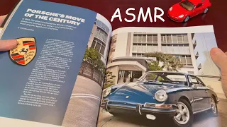 Flipping through Linkage quarterly car magazine - soft-spoken relaxing ASMR lofi