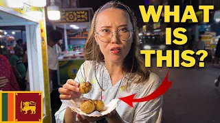 CRAZY STREET FOOD in SRI LANKA | Aluth Kade in Colombo 🇱🇰