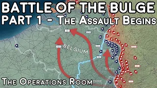 Battle of the Bulge, Animated - Part 1, The Assault Begins