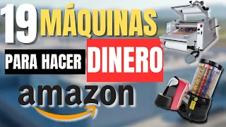 19 Máquinas De Amazon Para Ganar Dinero Por Menos De 500$