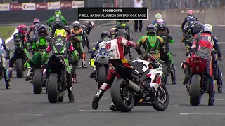 2023 Pirelli National Junior Superstock Championship, Round 9, Oulton Park, Race highlights