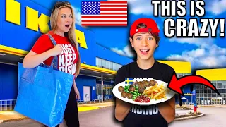 British family FIRST TIME shopping at IKEA in the USA! 😃