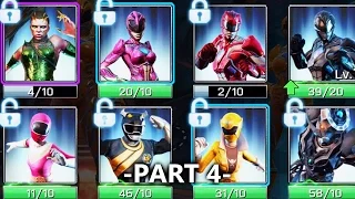 Power Rangers: Legacy Wars Gameplay Part 4 - All Characters So Far