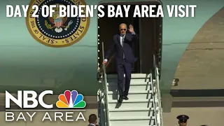 President Biden continues fundraising swing in Bay Area