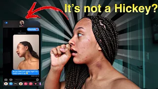 HICKEY PRANK ON MY HUSBAND ** HE IS PISSED**