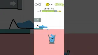 Happy Glass | Level 96 Gameplay Android/iOS Mobile Puzzle Game Answer #shorts