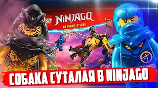 В LEGO NINJAGO 2023 ТЕПЕРЬ ЕСТЬ "СУТУЛАЯ ПСИНА"