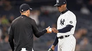 Aroldis Chapman Enters the Yankees, Angels Game on Wednesday and Gives up His First Ever Grand Slam
