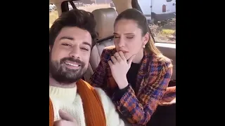 Alina boz ve Alp Navruz birbirlerini taklit ederlerken😂