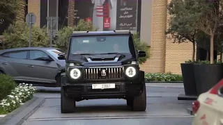 Brabus 800 (G63) and Lamborghini Urus in Dubai