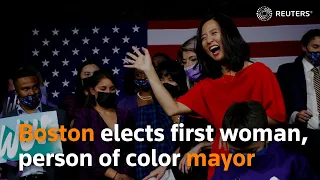 Boston elects first woman, person of color mayor