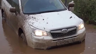 Subaru Forester 2013 off road test drive